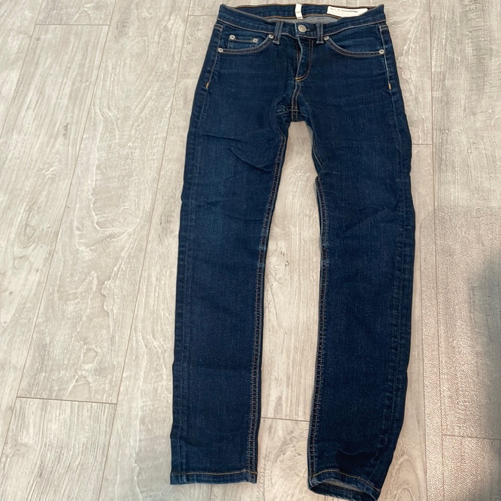 Rag & bone High Rise Skinny Jean Heritage Sz 25 Denim